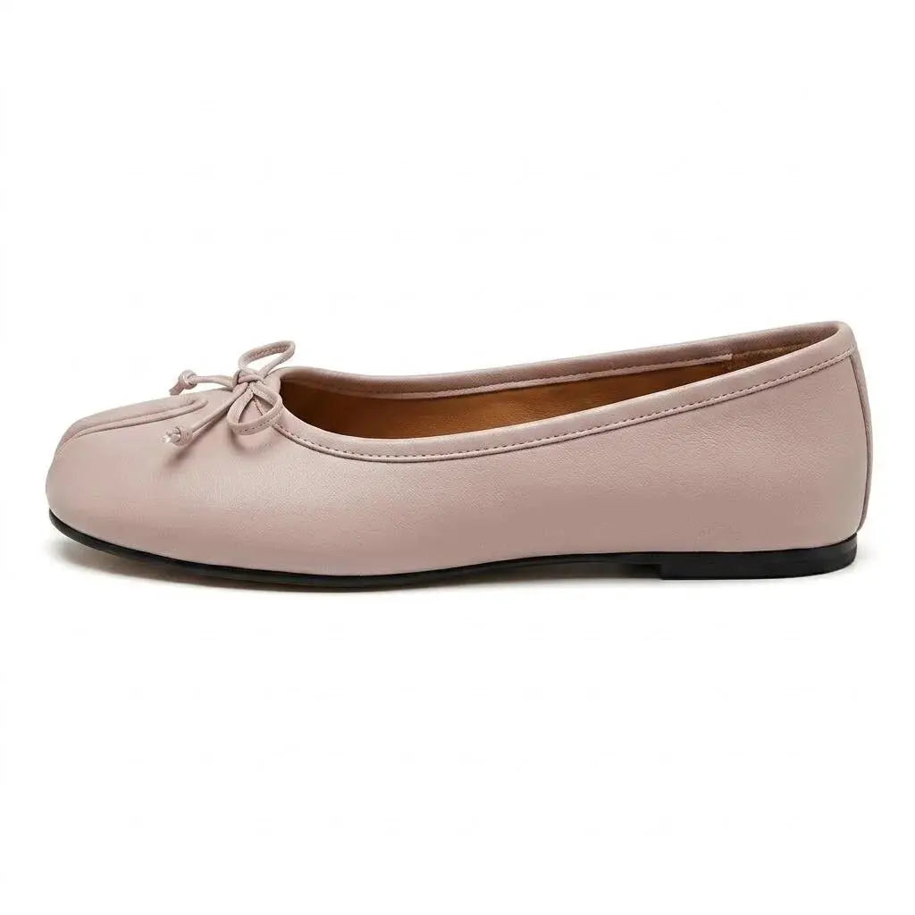 Bow Tabi Ballet Flats