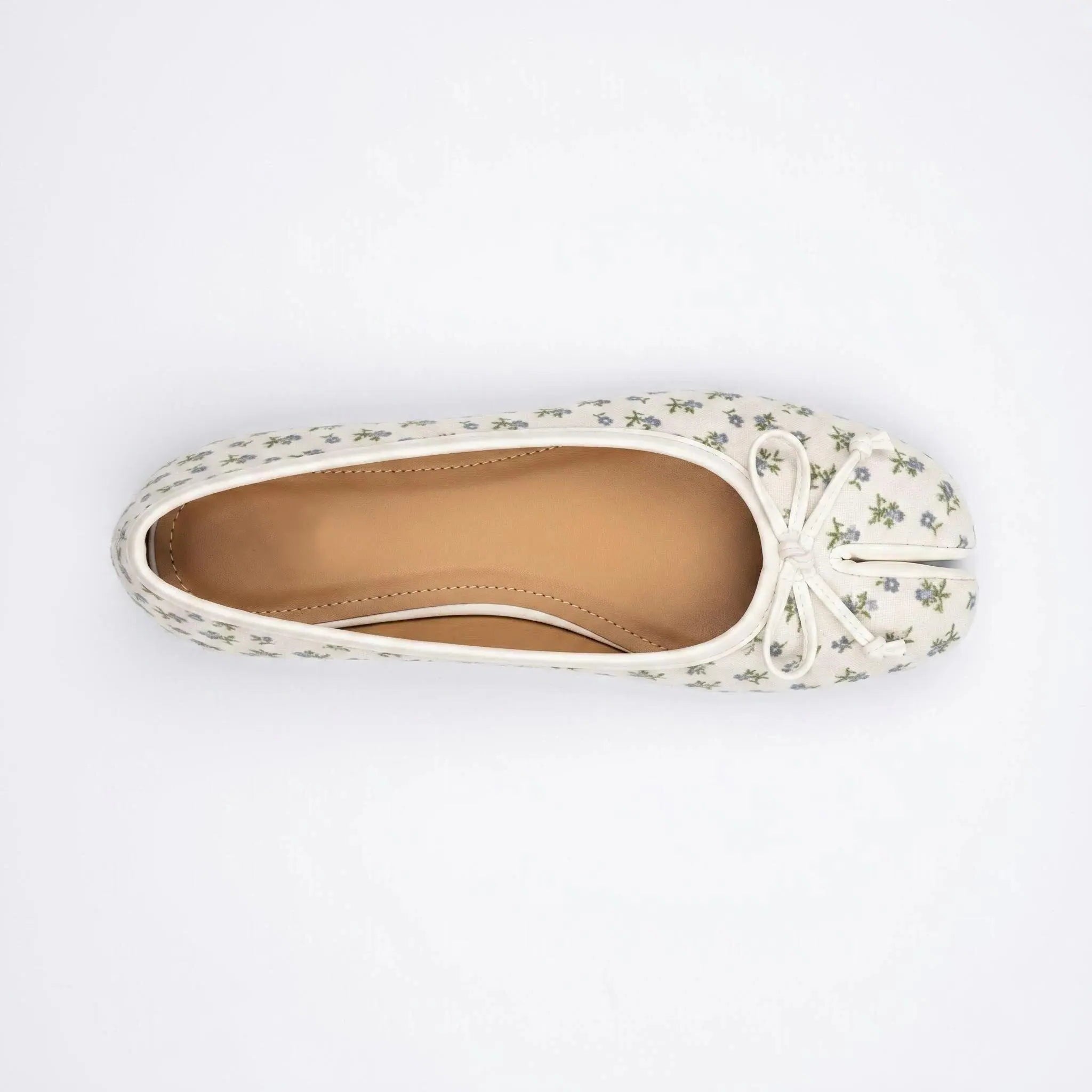 Bow Tabi Ballet Flats