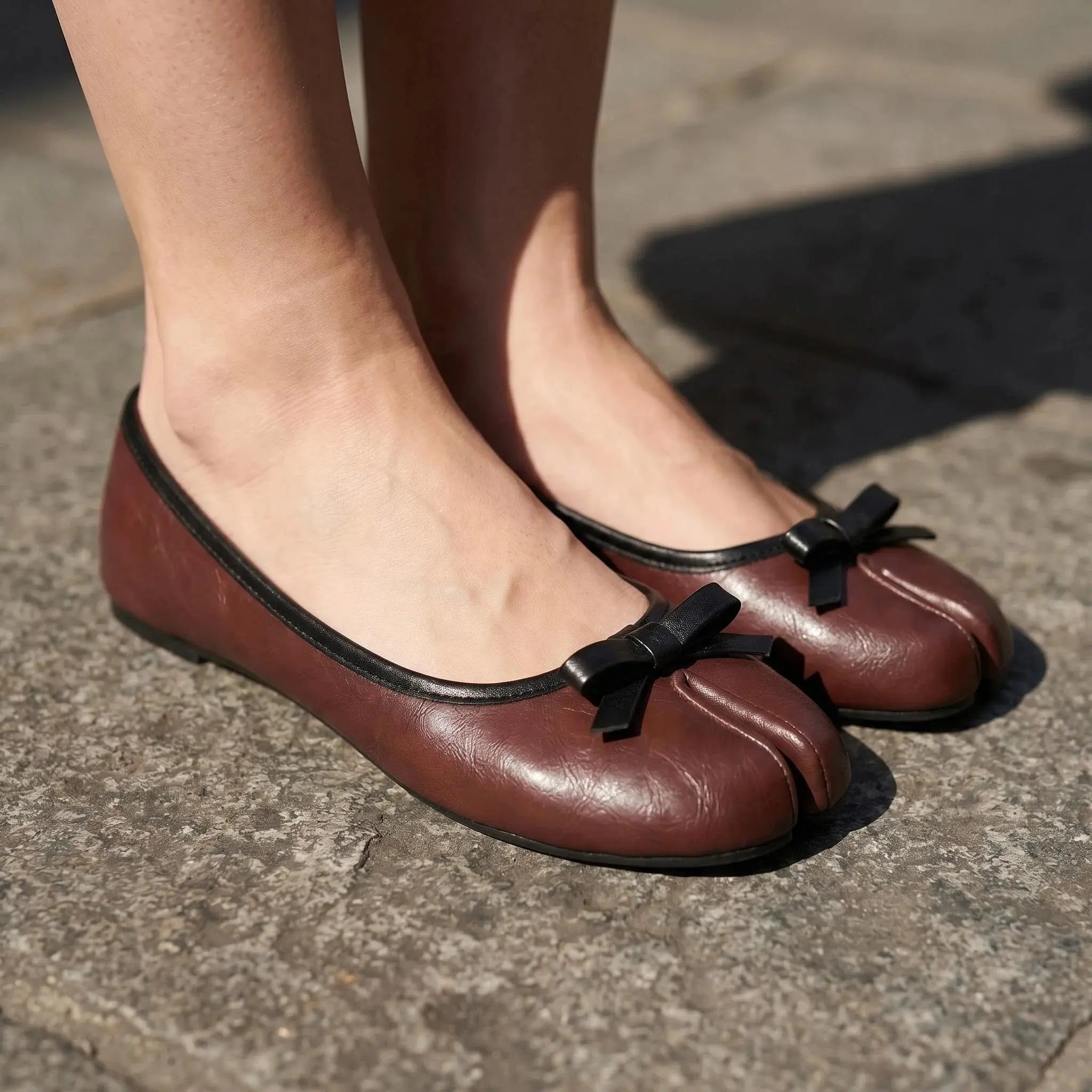 Tabi Bow Ballet Flats