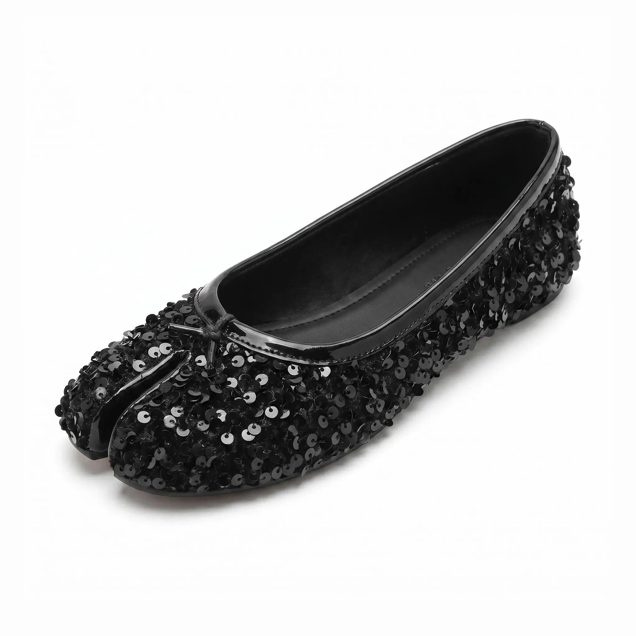 Sequin Tabi Flats