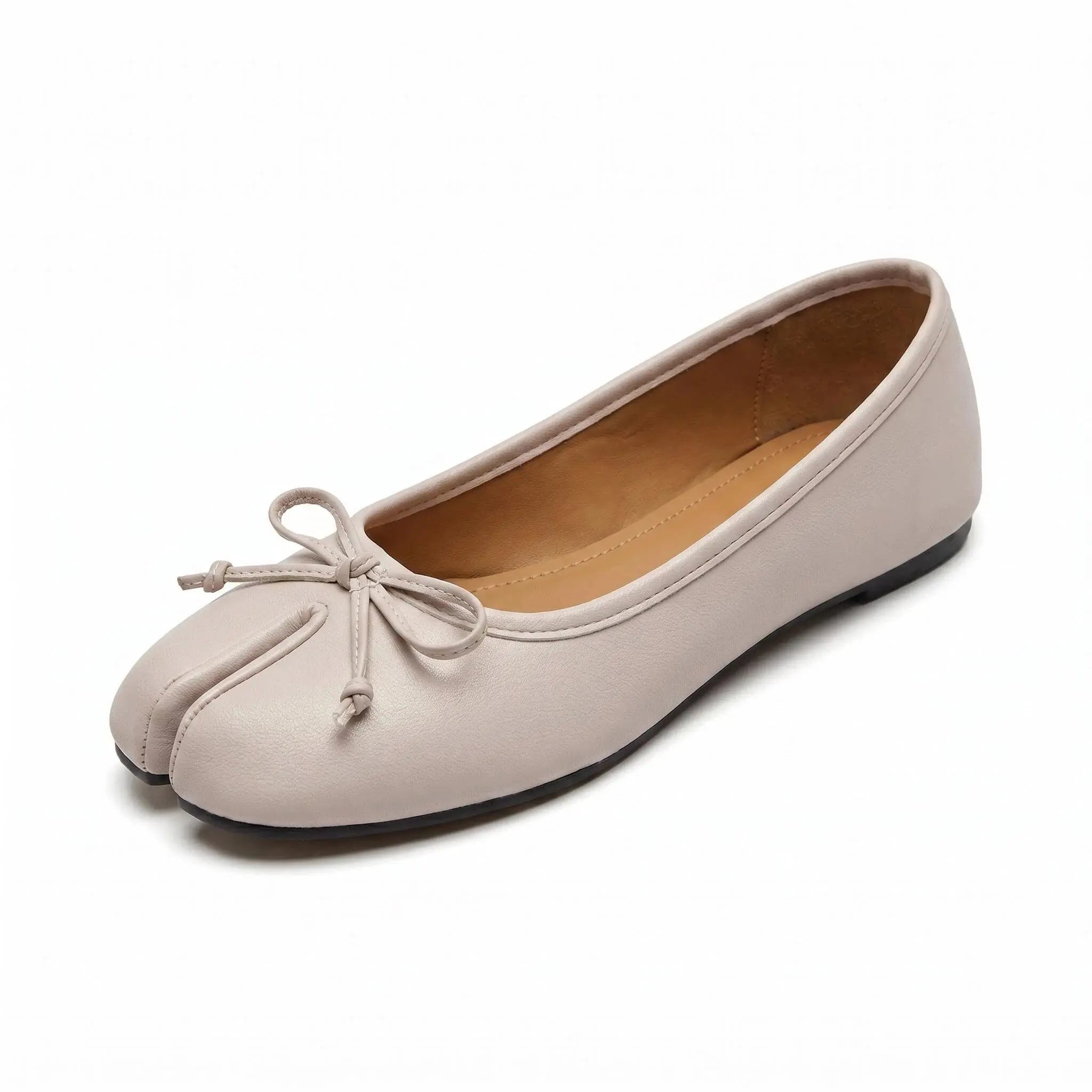Bow Tabi Ballet Flats
