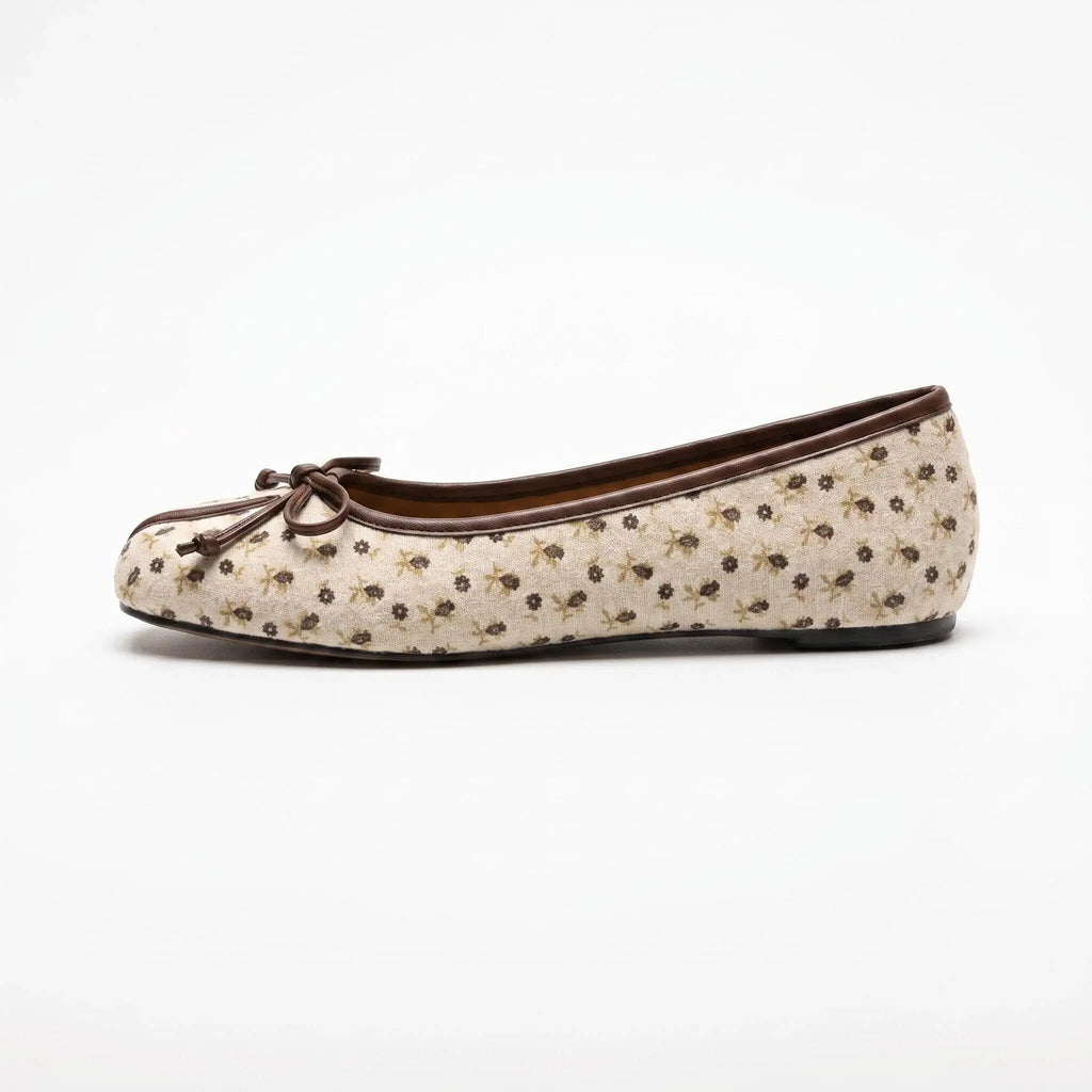 Bow Tabi Ballet Flats