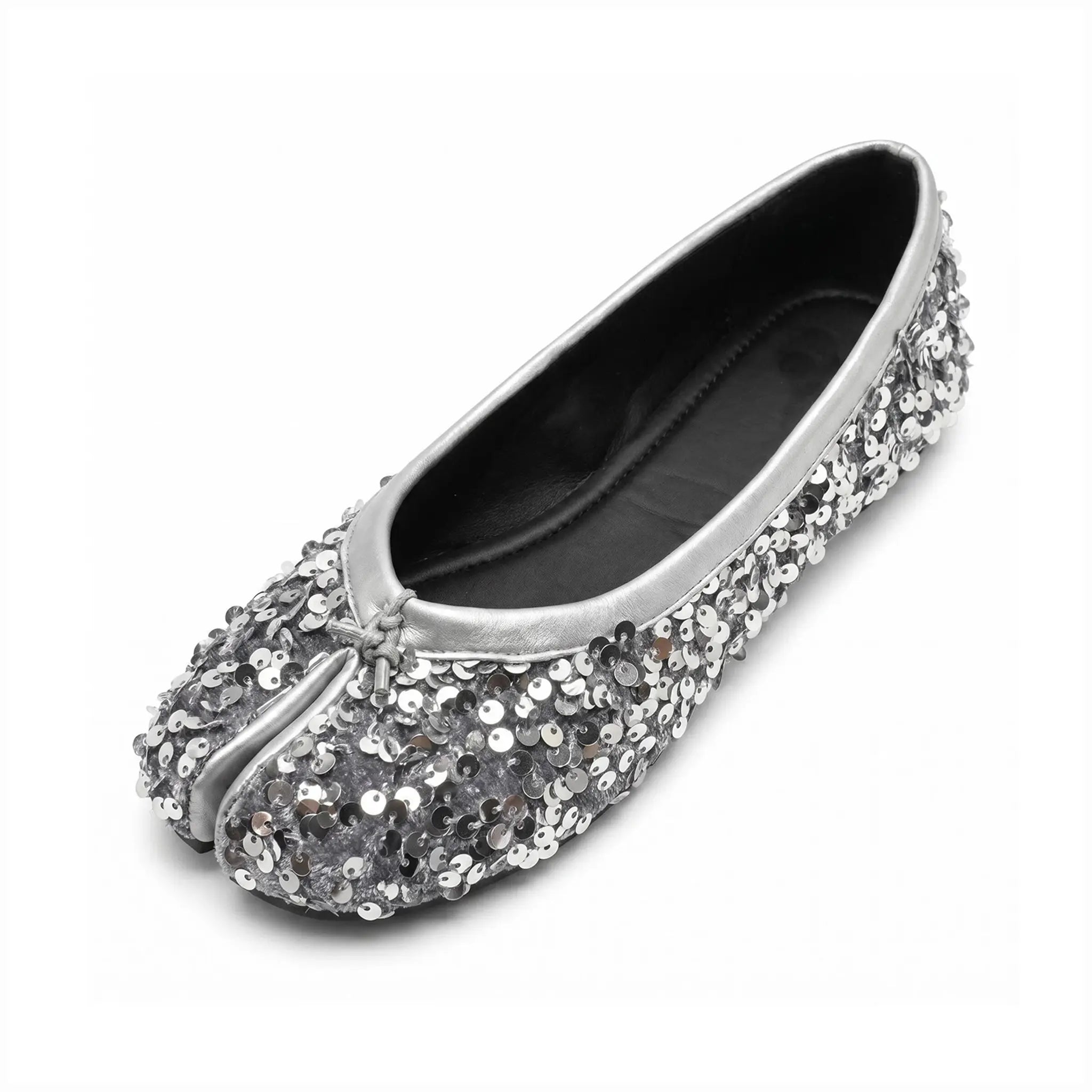Sequin Tabi Flats