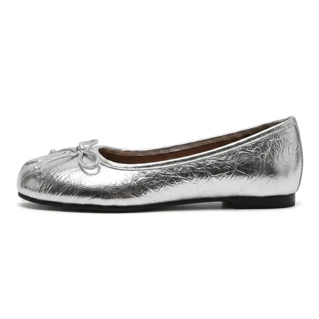 Bow Tabi Ballet Flats