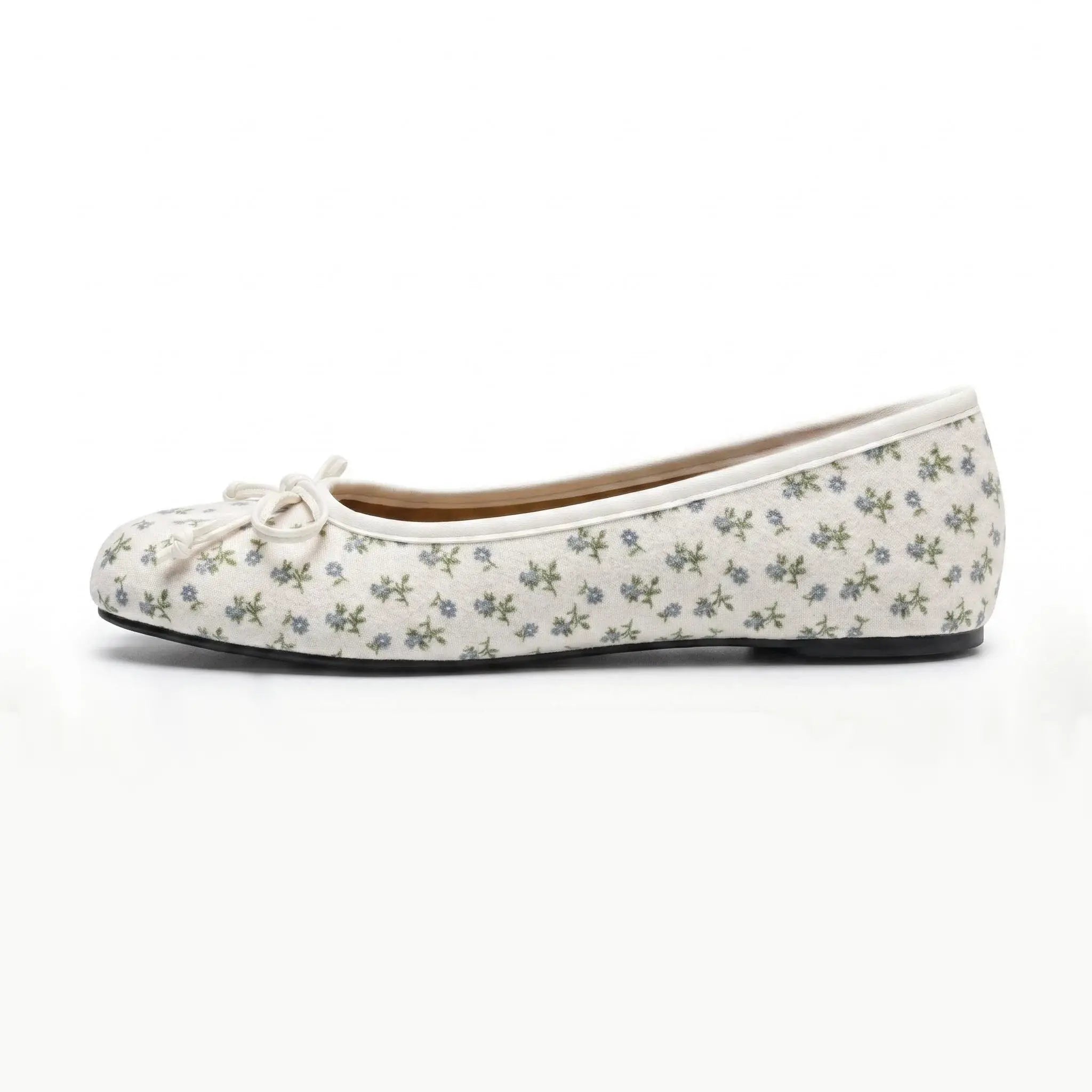 Bow Tabi Ballet Flats