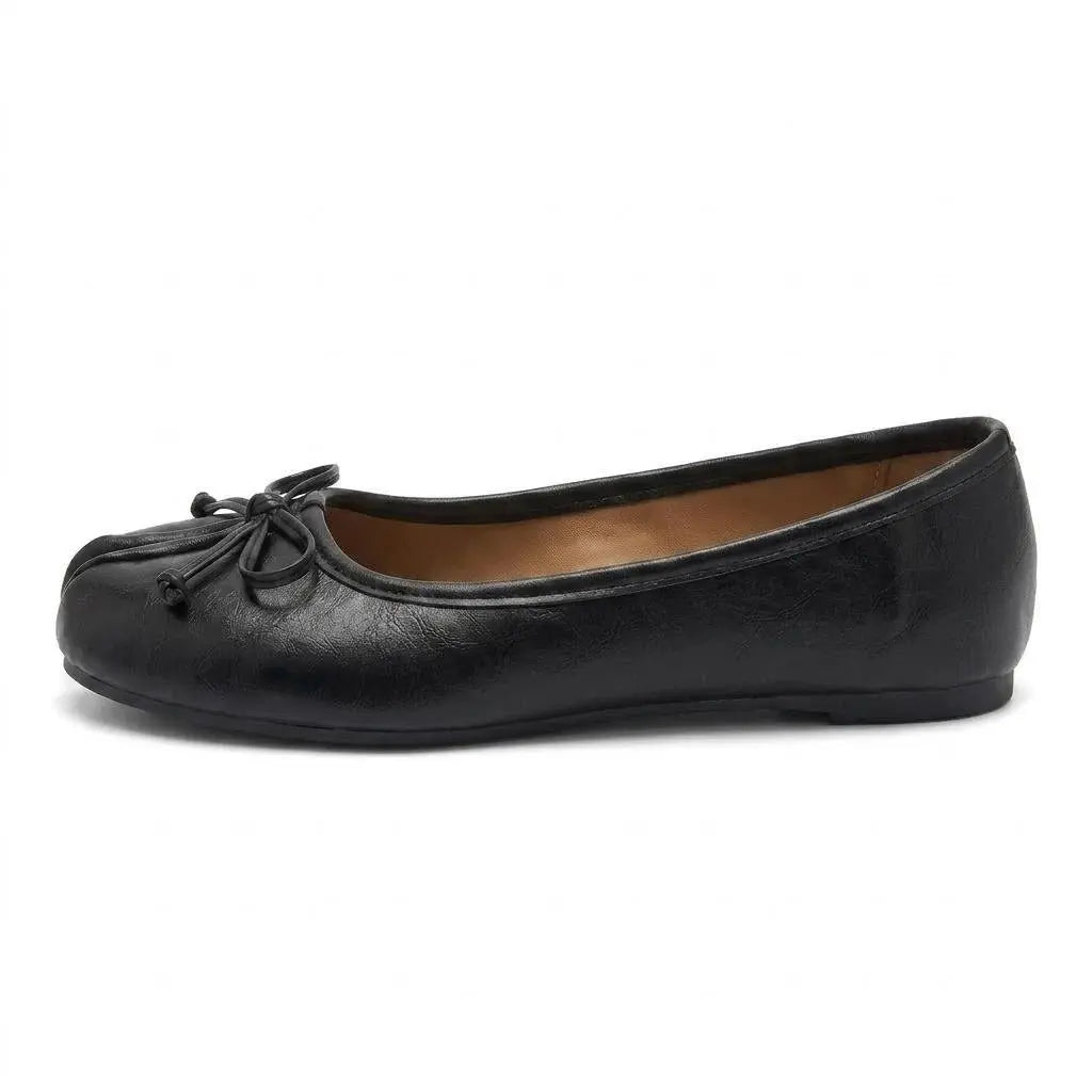 Bow Tabi Ballet Flats
