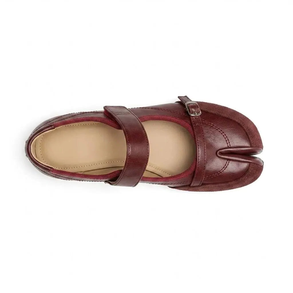Hook & Loop Tabi Mary Janes