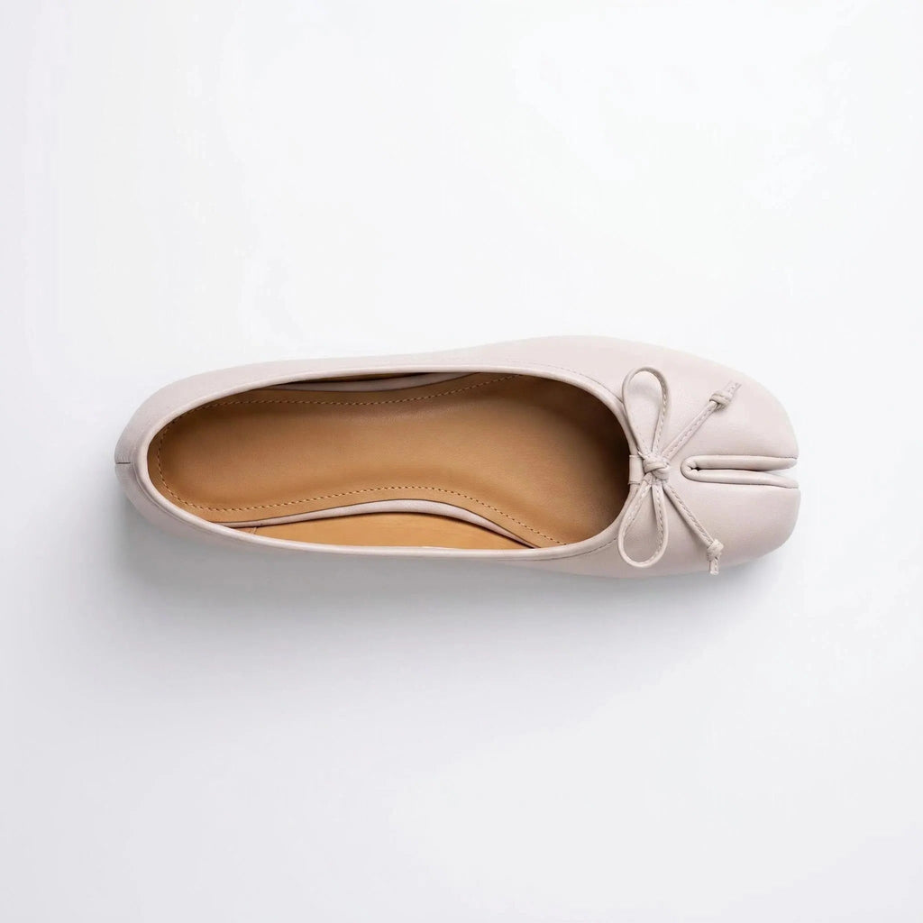 Bow Tabi Ballet Flats