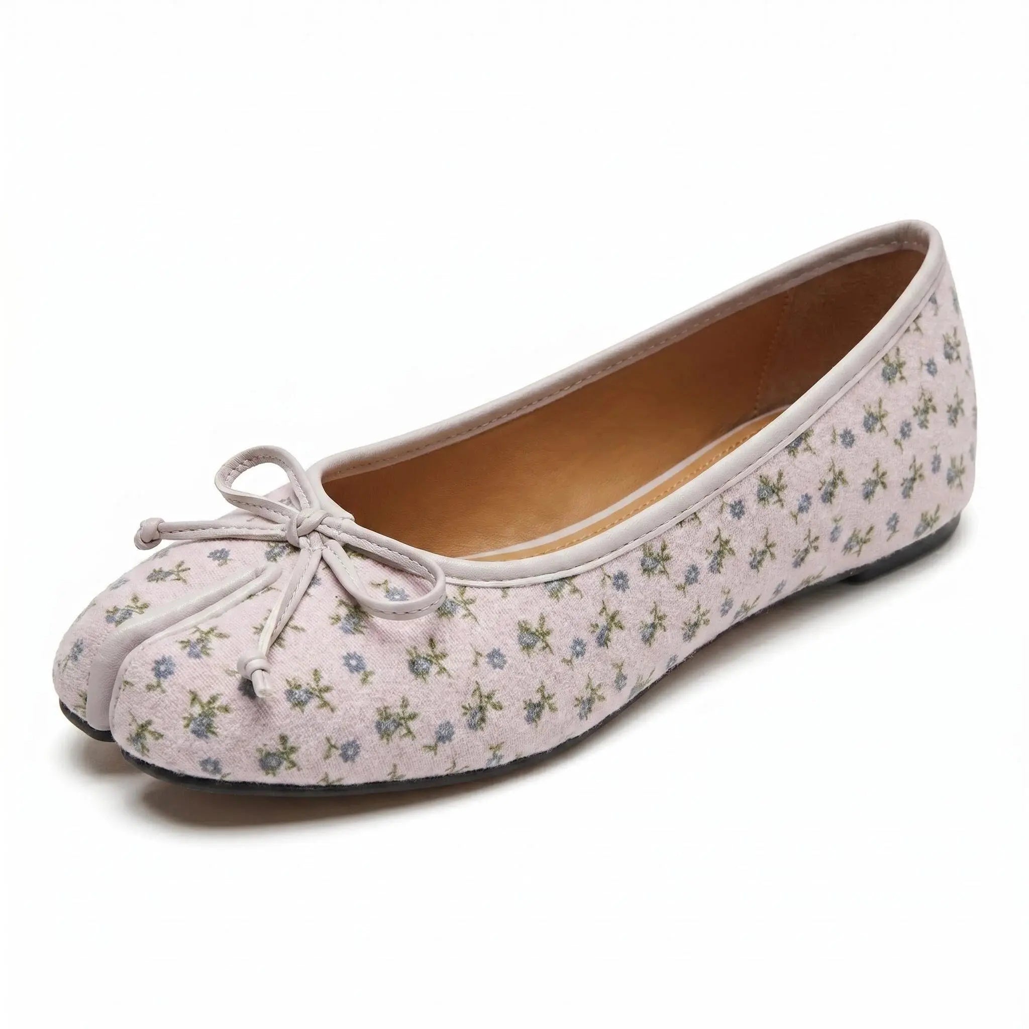 Bow Tabi Ballet Flats