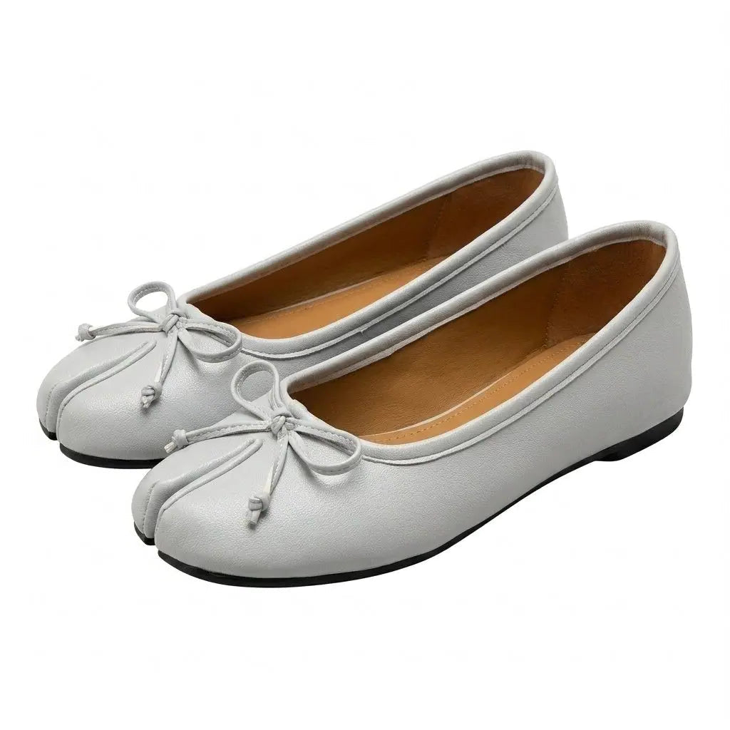Bow Tabi Ballet Flats