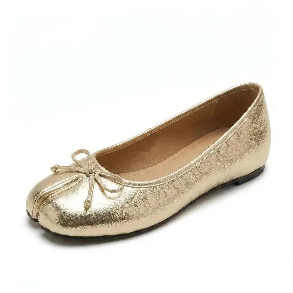 Bow Tabi Ballet Flats