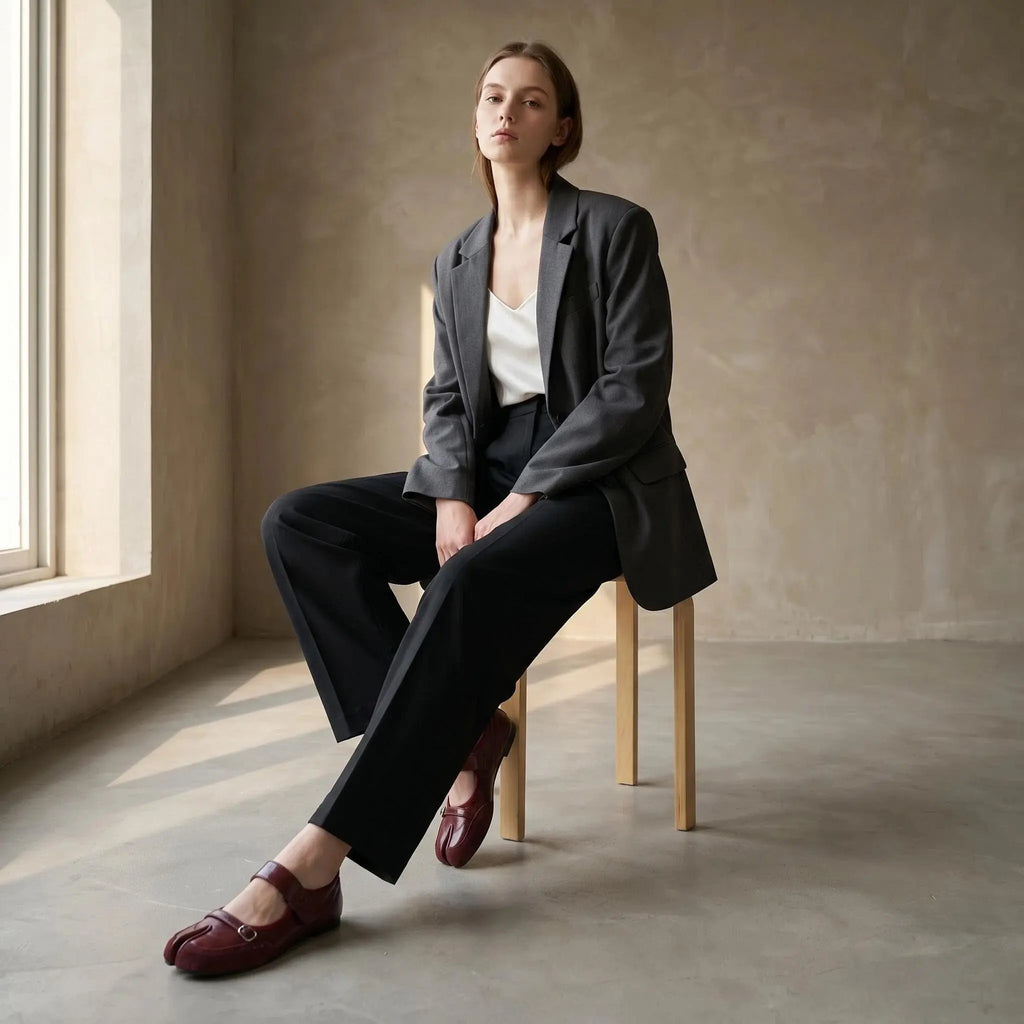 Hook & Loop Tabi Mary Janes