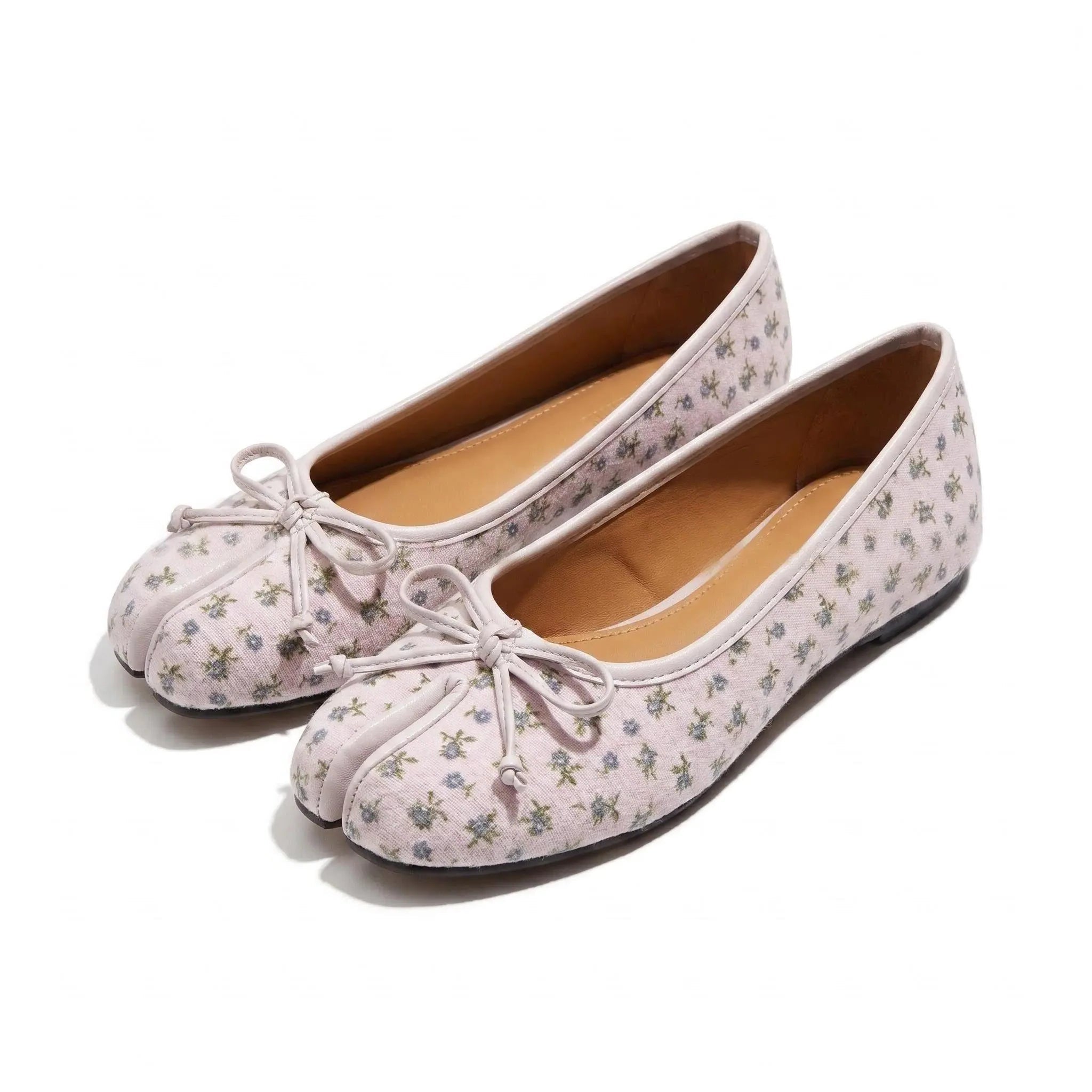Bow Tabi Ballet Flats