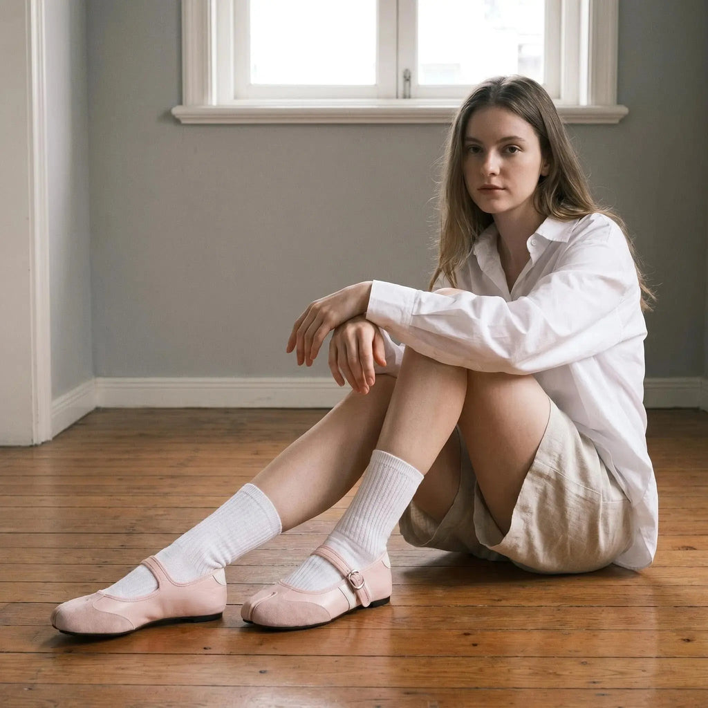 Tabi Ballet Mary Jane Flats