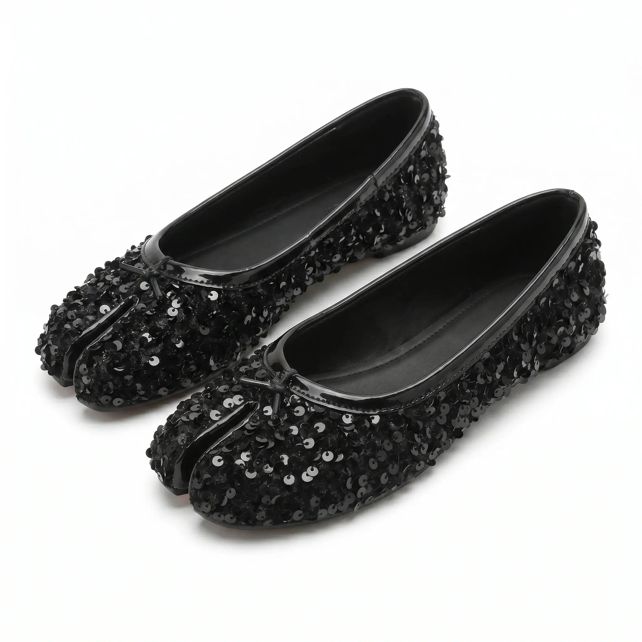 Sequin Tabi Flats