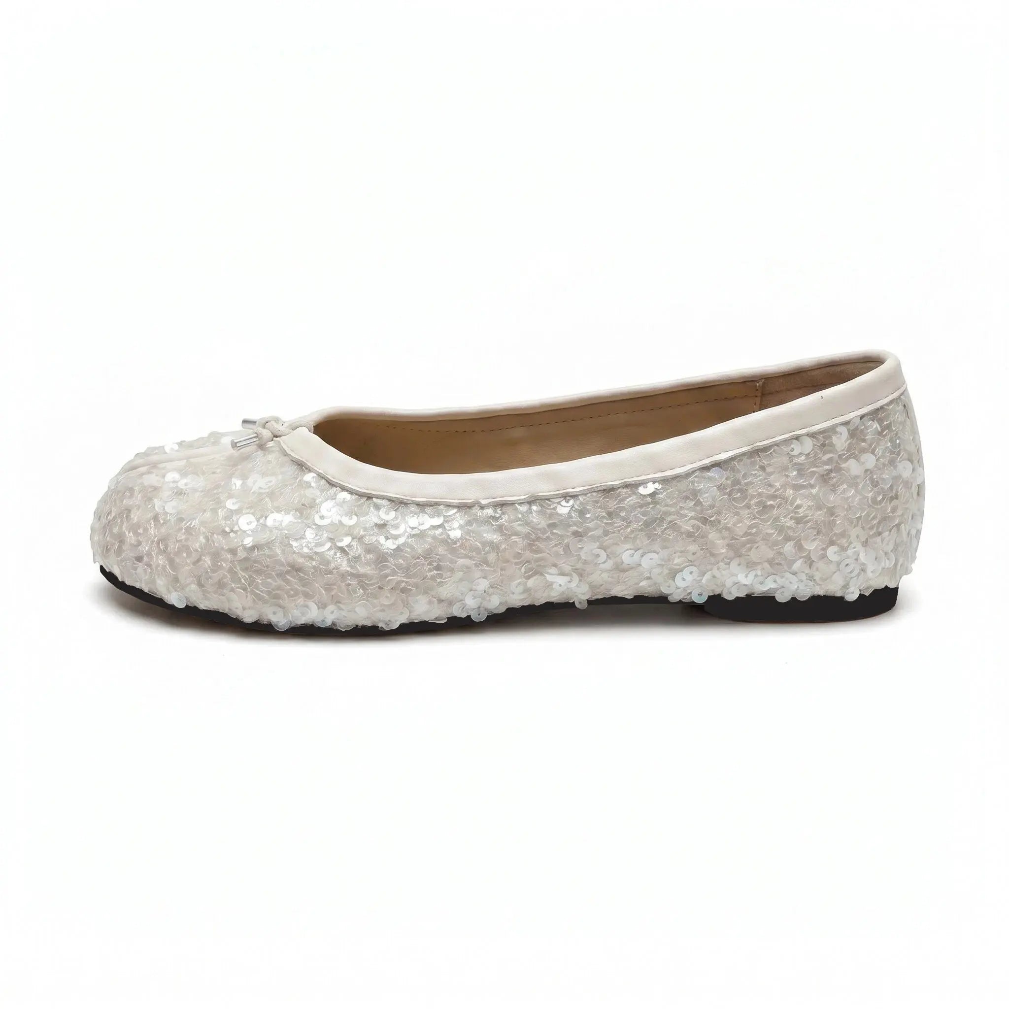 Sequin Tabi Flats