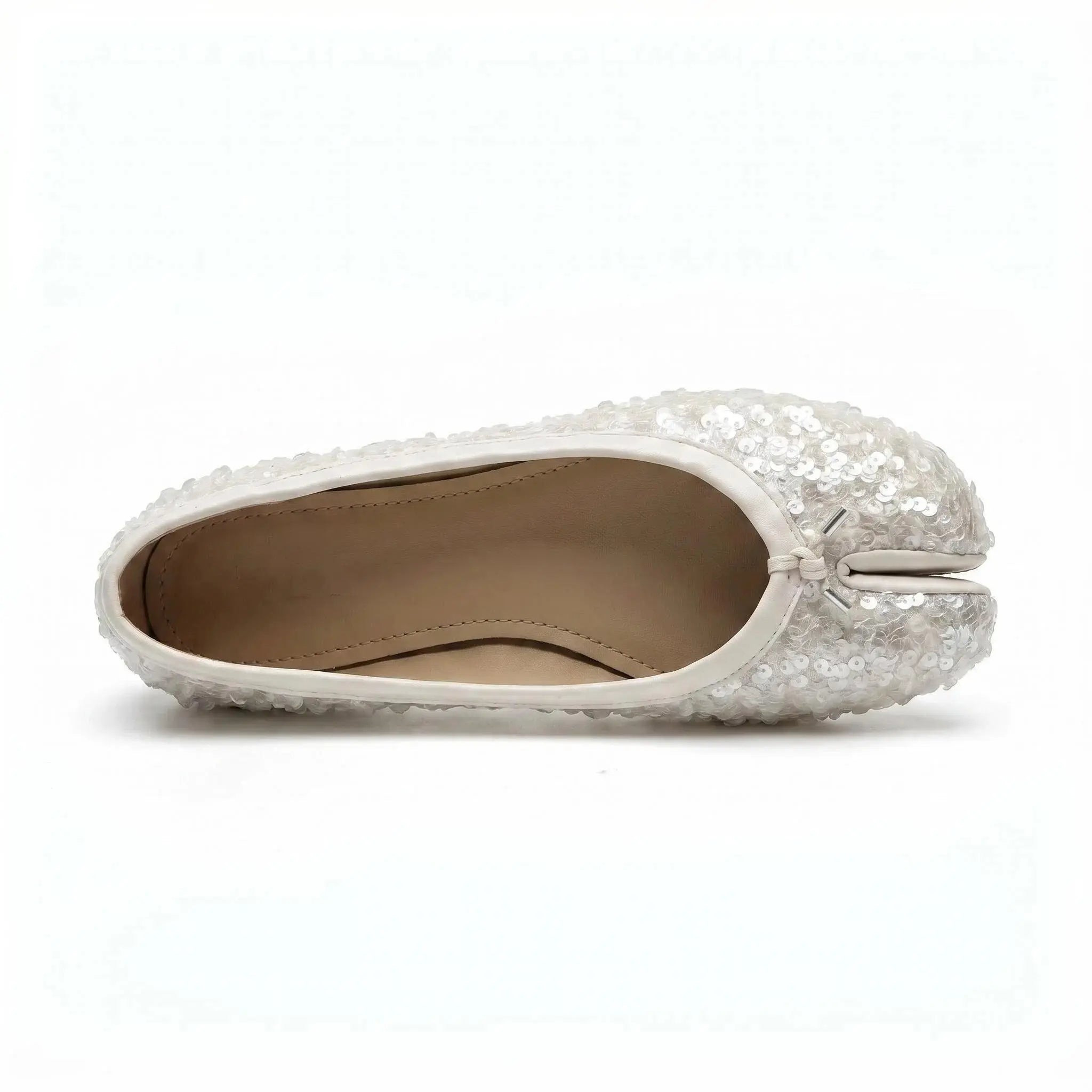 Sequin Tabi Flats