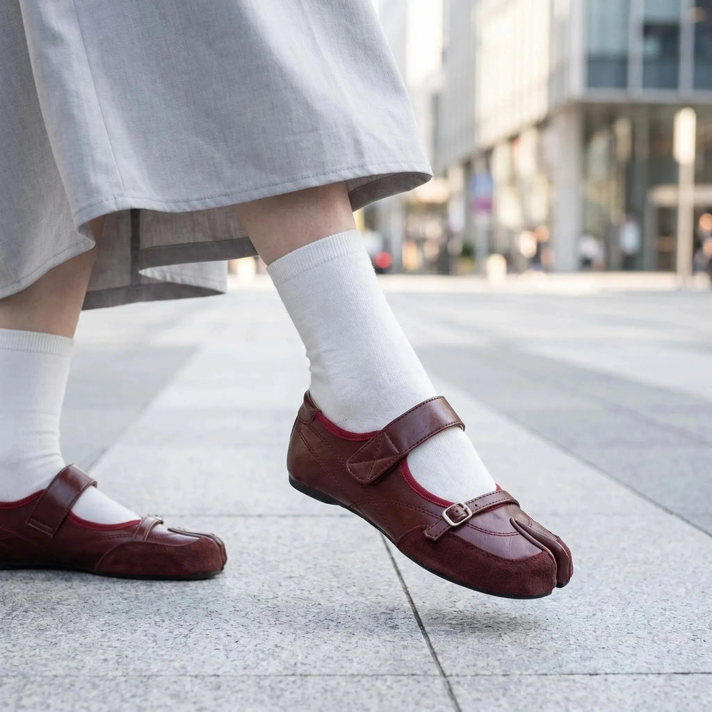 Hook & Loop Tabi Mary Janes