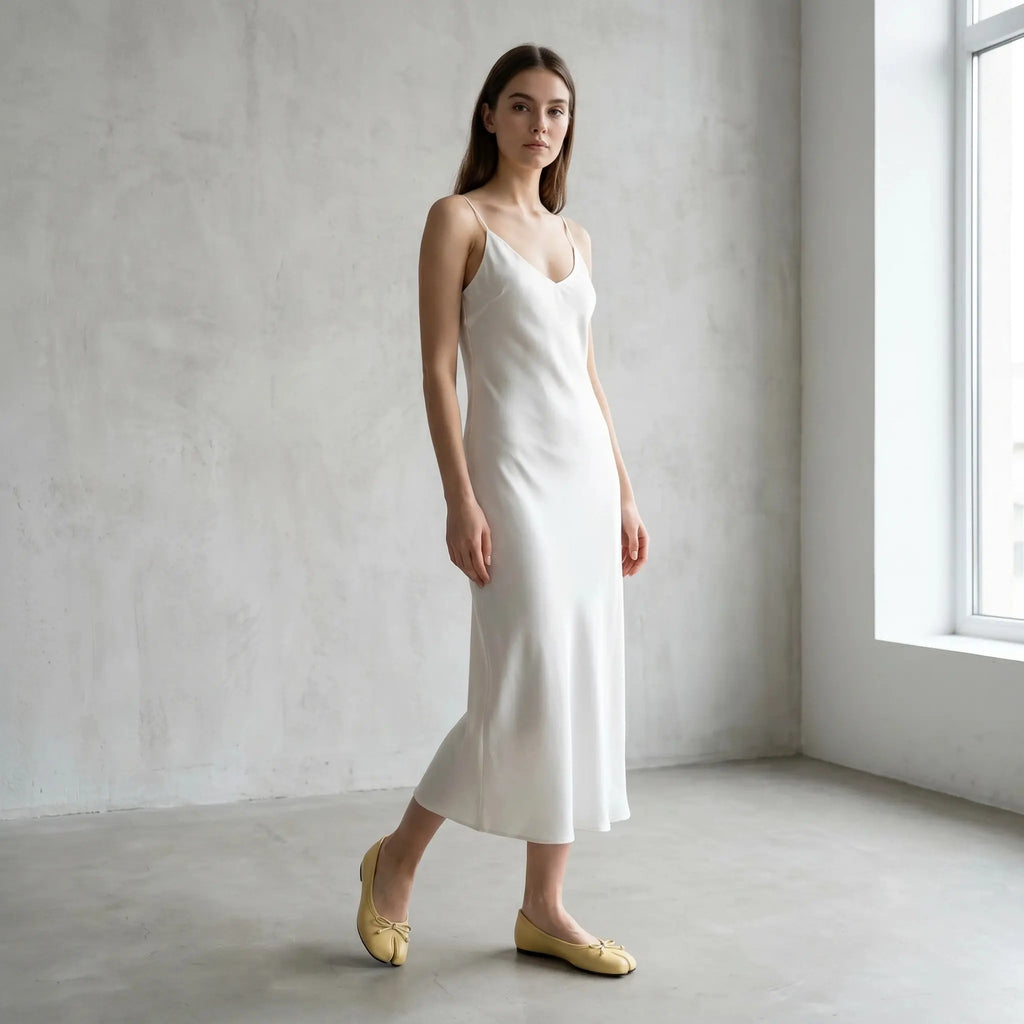 Bow Tabi Ballet Flats