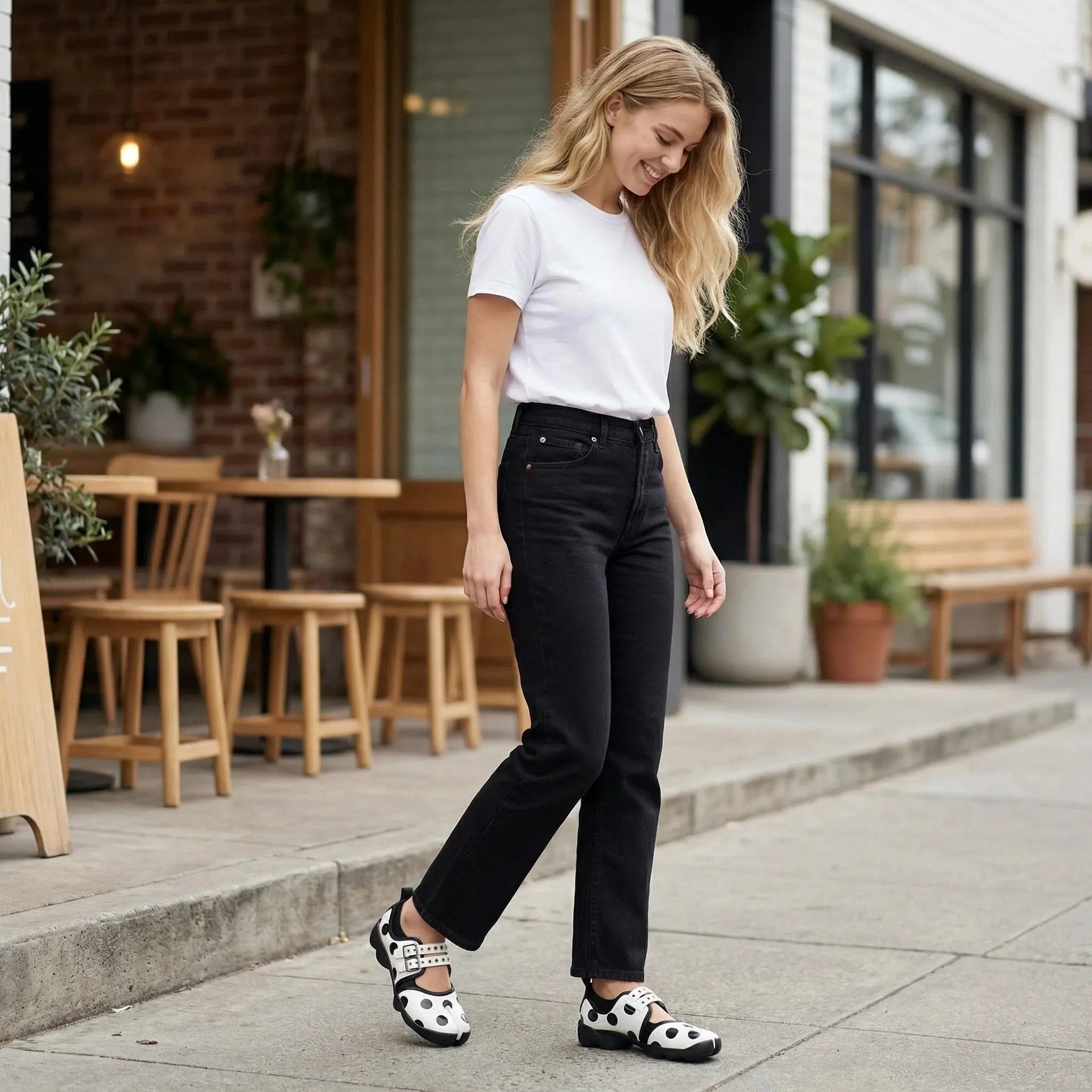 Tabi Mary Jane Sneakers (Dotty Split 1.0)