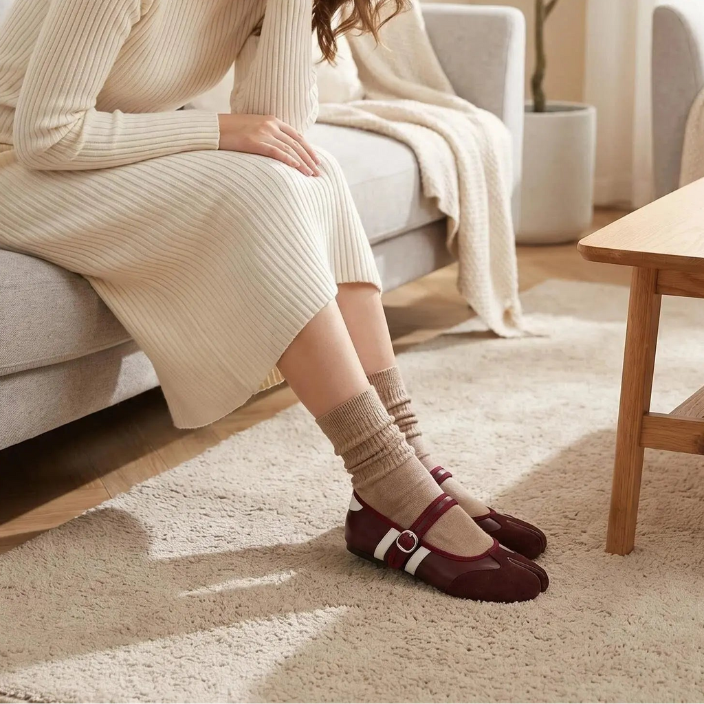 Tabi Ballet Mary Jane Flats