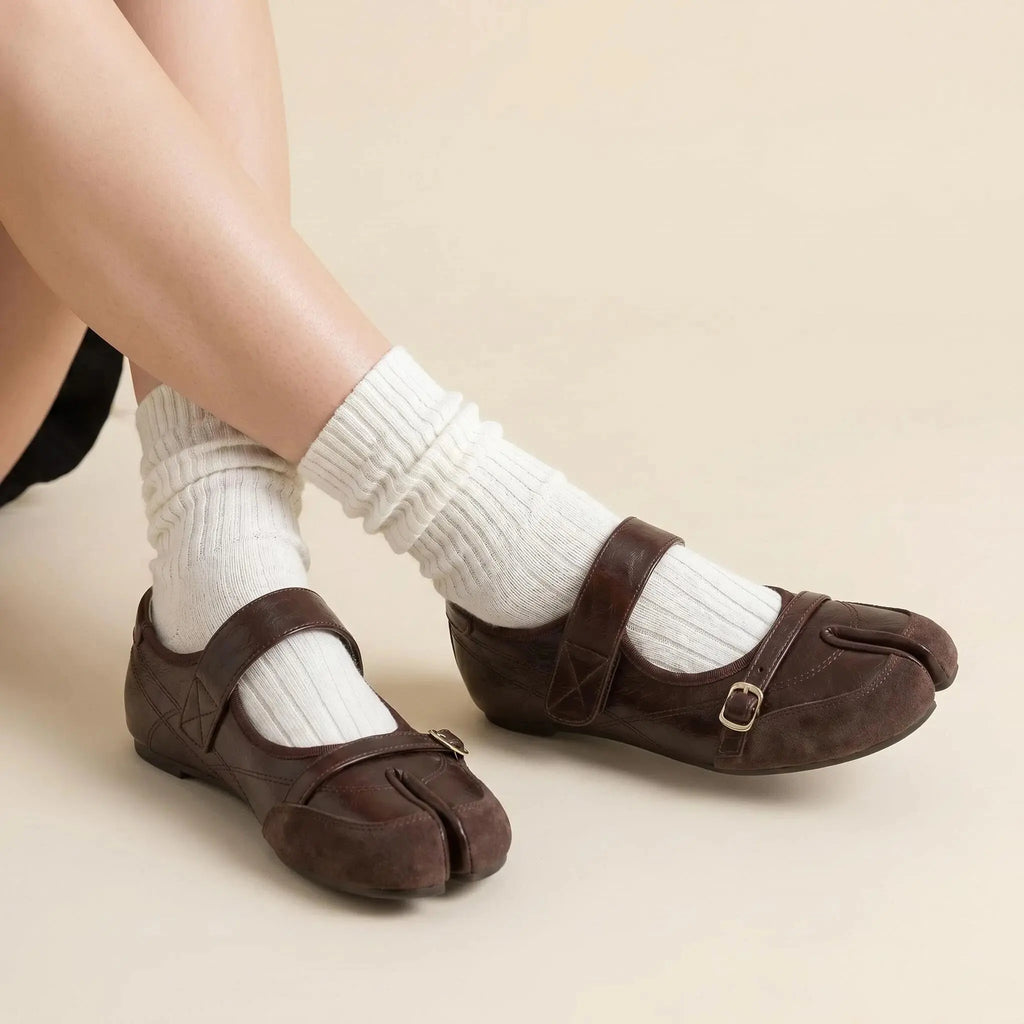 Hook & Loop Tabi Mary Janes
