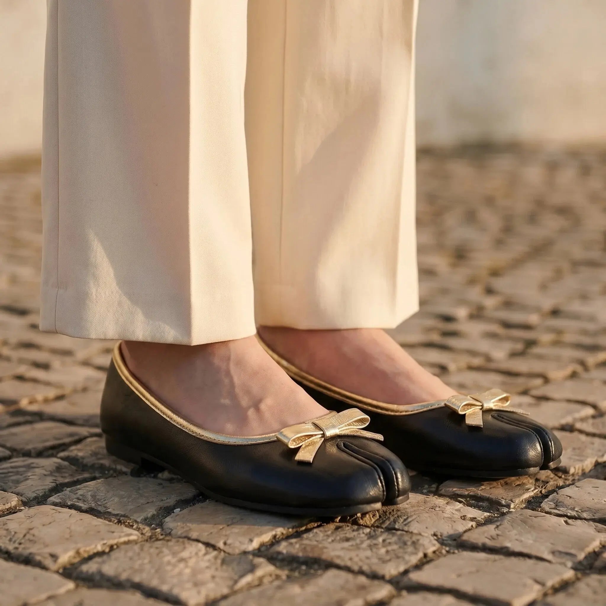 Tabi Bow Ballet Flats