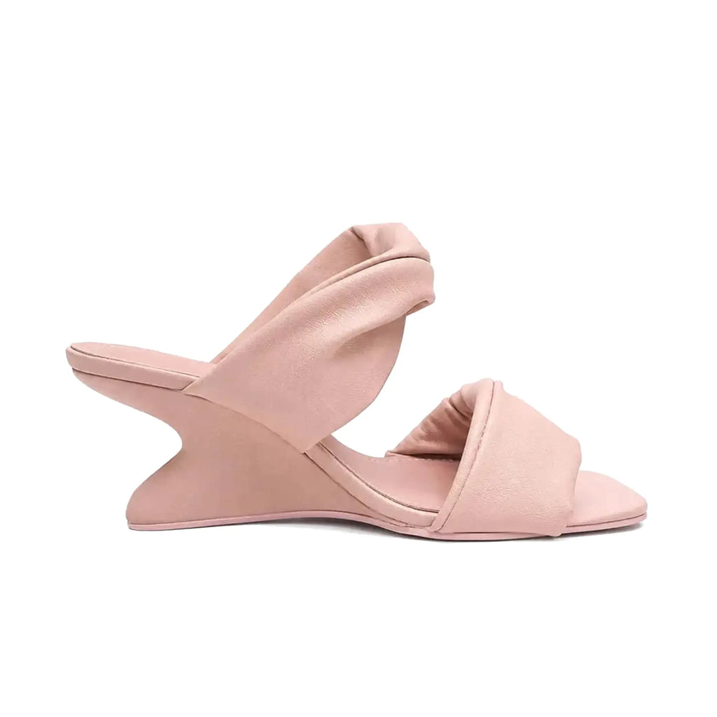 Sculptural Pink Heels